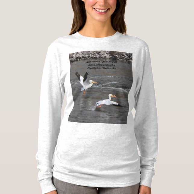 rendirse en la camiseta de Ogallala Nebraska (Anverso)