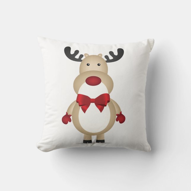 Reno con almohada de amarre roja de remolque (Anverso)