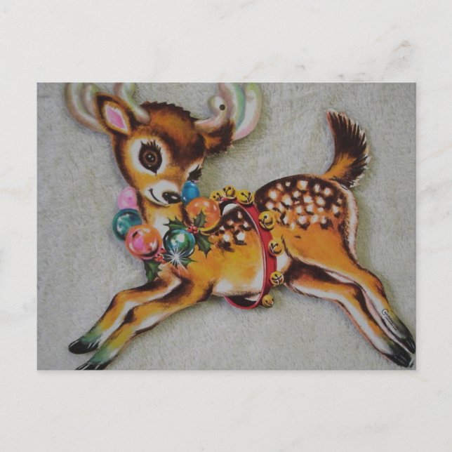 Reno de Navidad de los años 1950 (Anverso)