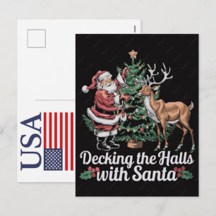 Reno de Navidad divertido USA 250 años Patriótico