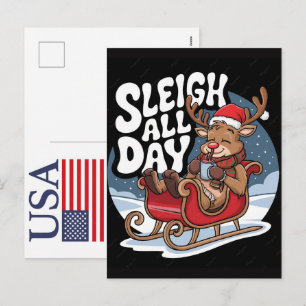 Reno de Navidad divertido USA 250 años Patriótico