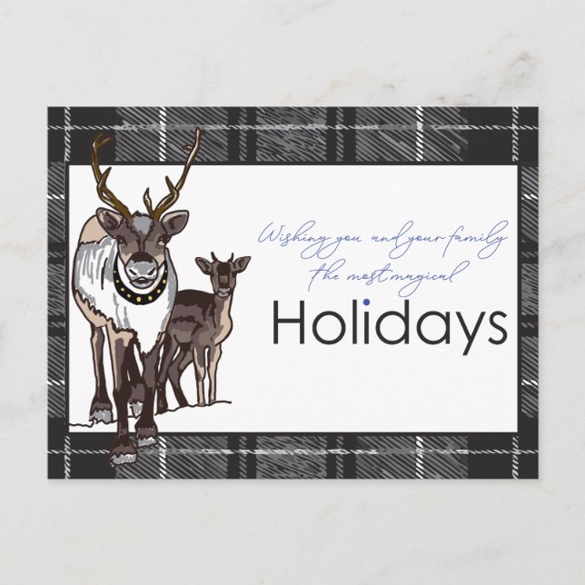 Reno de Navidad Fiesta Mágica (Anverso)