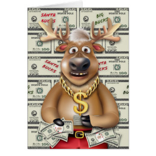 Reno de Navidad Rudolph Haz que Llueva