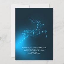 Reno Elegante de Navidad Corporativo Empresarial