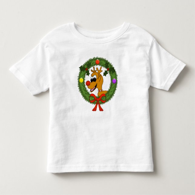 Reno en la camiseta del niño pequeño de la guerra (Anverso)