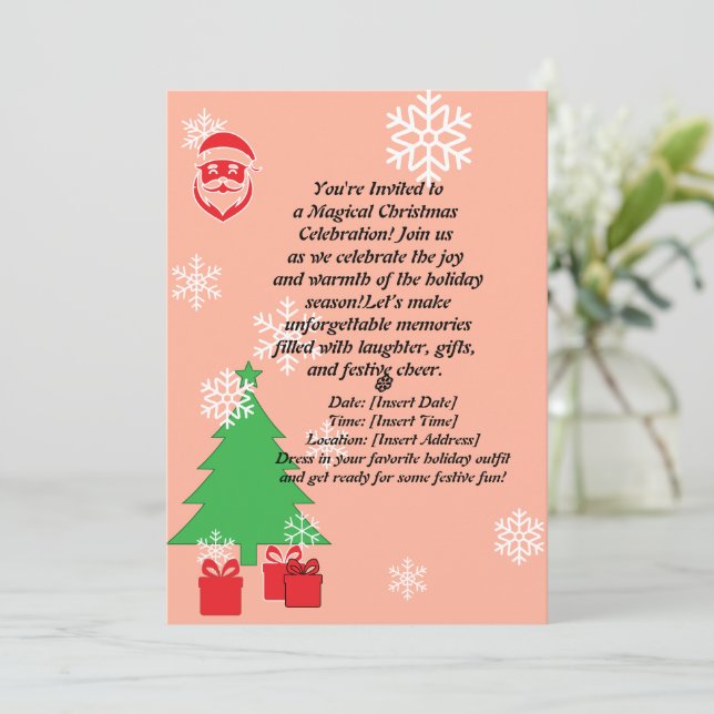 Reno Oh Qué Diversión Invitación de Cumpleaños núm (Anverso de pie)