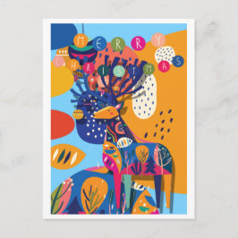 Renode Abstracto Colorido de Navidad