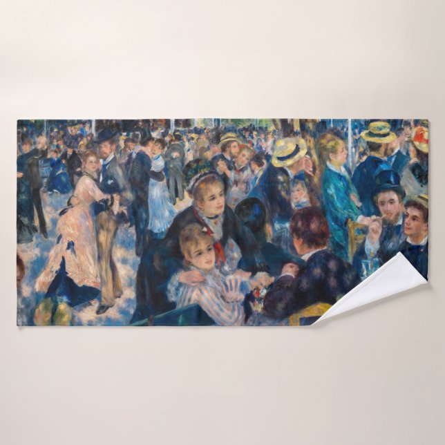 Renoir - Danza en Le Moulin de la Galette (Toalla de baño)