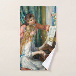 Renoir Dos Niñas en el Piano Imprimir Música Arte 