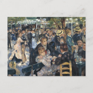 Renoir: postal Bal du Moulin de la Galette