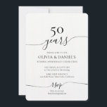 Renovación de votos invitación a aniversario Boda<br><div class="desc">Renacer Aniversario Voca Invitación. El diseño presenta un elegante diseño de texto de estilo elegante. Para realizar cambios avanzados,  seleccione la opción "Hacer clic para más personalizares" en Personalizar esta plantilla.</div>