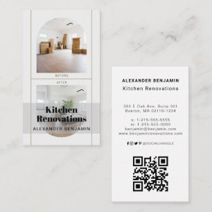Renovaciones de cocinas Foto Tarjeta de presentaci