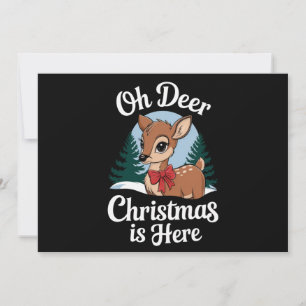 Renovado Reno de Navidad Oh Ciervo La Navidad Aquí
