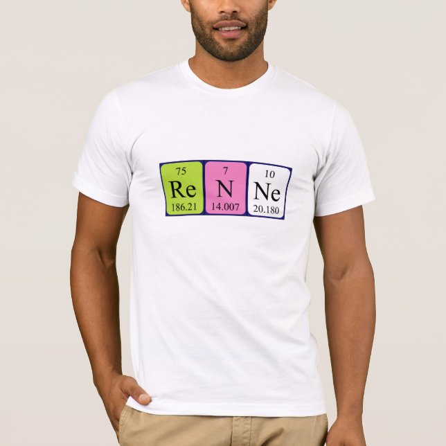 Renovar camisa de nombre de tabla periódica (Anverso)