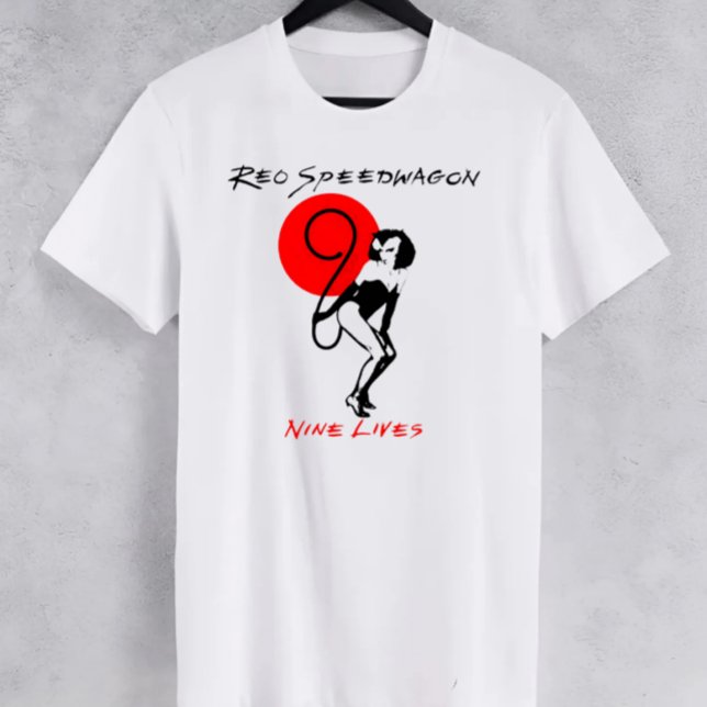 Reo Speedwagon Nueve vidas Camiseta Unisex (Subido por el creador)
