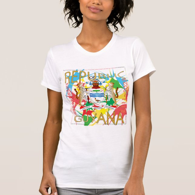 Rep De La Camiseta GUYANA MASHRAMANI L111-2023 (Anverso)