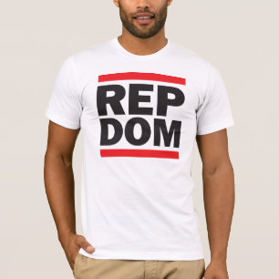 Rep Dom Mens Camiseta Blanca