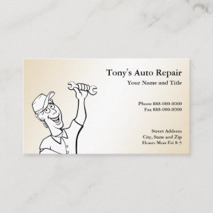 Reparación automática de tarjetas de visita