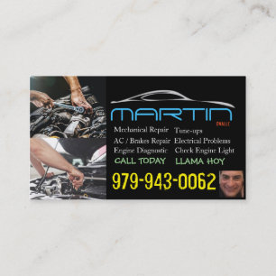 Reparación automática de tarjetas de visita