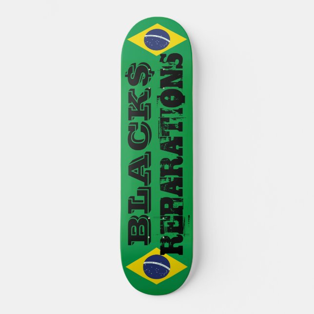 REPARACIONES NEGRAS Skateboard (Anverso)