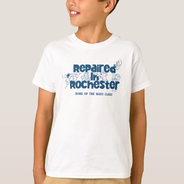Reparado en camiseta de Rochester (The Original) (Anverso)