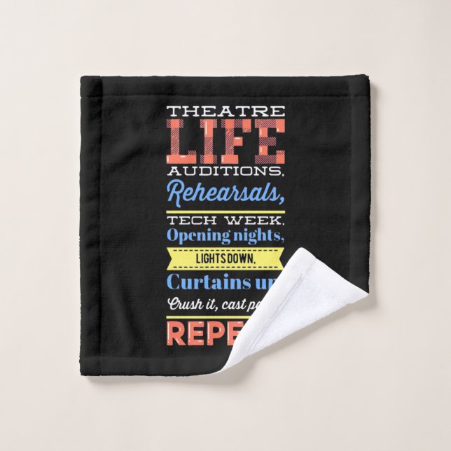 Repetición de la vida del teatro (Toallita)