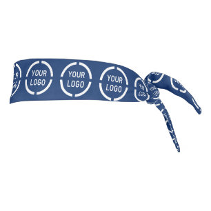 Repetición de personalizado azul Promoción de logo