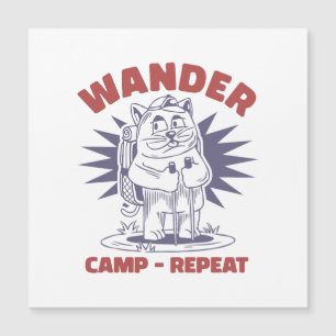 Repetición de Wander Camp - Camper de gato vintage