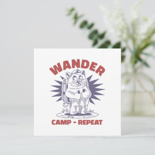 Repetición de Wander Camp - Camper de gato vintage