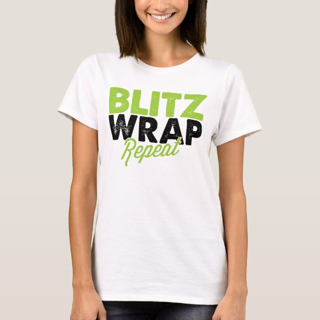 Repetición del abrigo de los bombardeos - camiseta (Anverso)