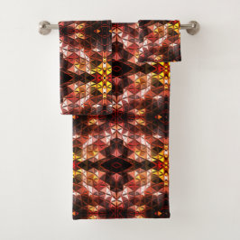 Repetida de triángulo rojo que genera formas extra