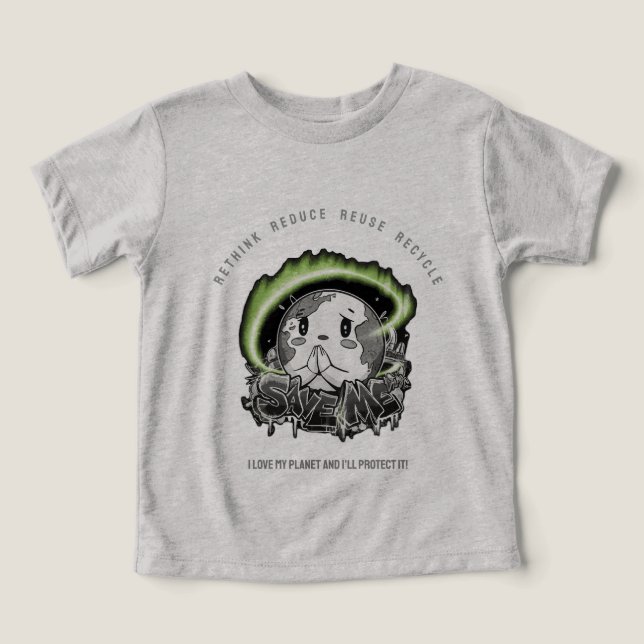Repiensa Reduce Reutiliza Recicla Salva la Tierra (Diseño delantero )