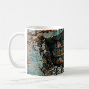 Repisa 3D Sublimación de tazas de libros 3D Recogi