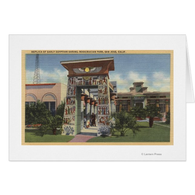 Réplica del santuario egipcio, Parque Rosicruciano (Anverso (Horizontal))