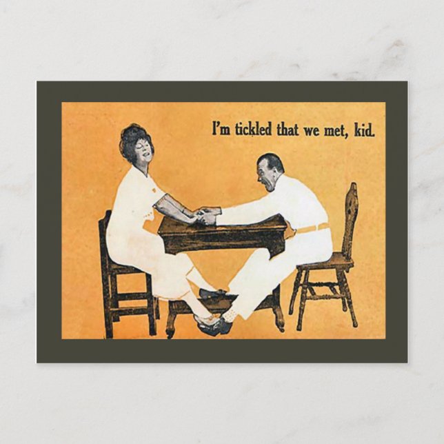 Réplica postal de la época, me siento cosechado, c (Anverso)