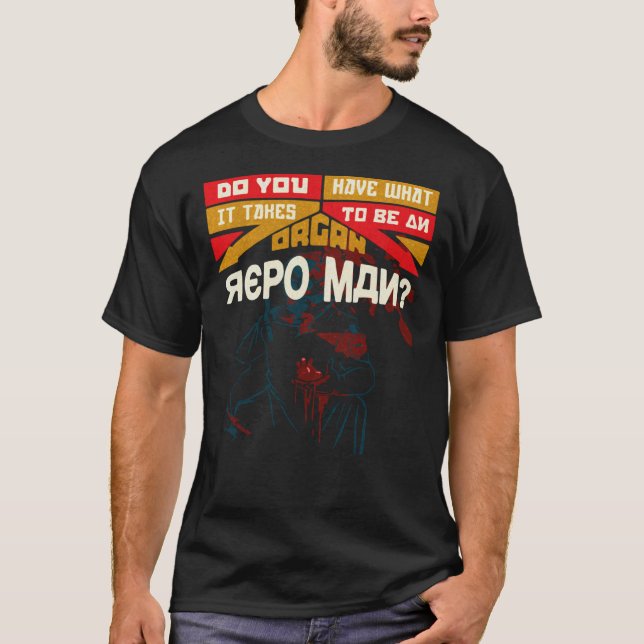 Repo la camiseta de la película de la ópera genéti (Anverso)