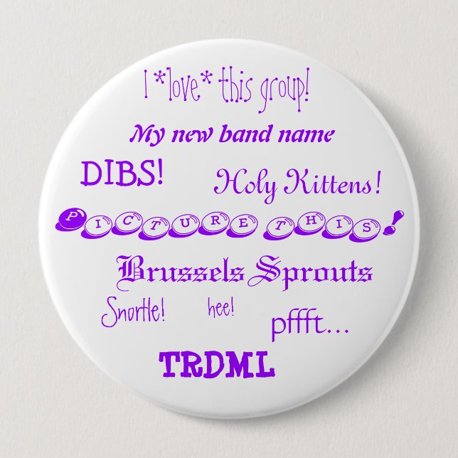 ¡Represente esto! botón (Anverso)