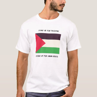 Represente para arriba Palestina - camiseta de la