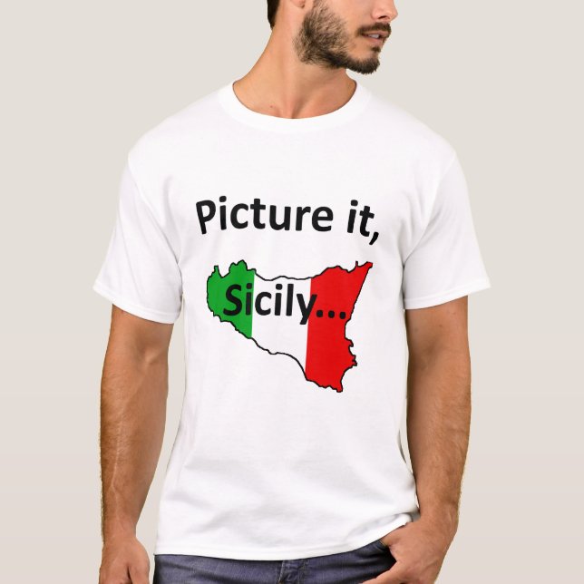 Represéntelo, camiseta de Sicilia (Anverso)