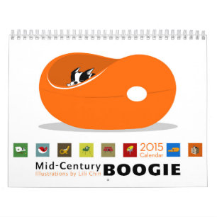 *reprinted* 2015 del calendario de la boogie de
