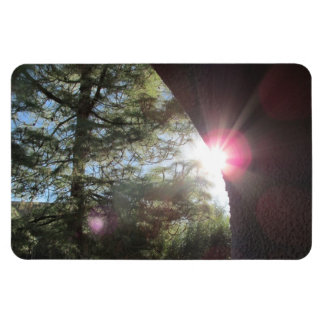 Reproducción de luz solar en un imán flexible de p