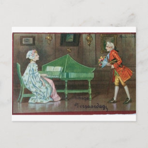 Reproducción de postales de época