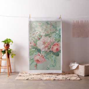 Reproducción de Rosas de tela de época británicos 