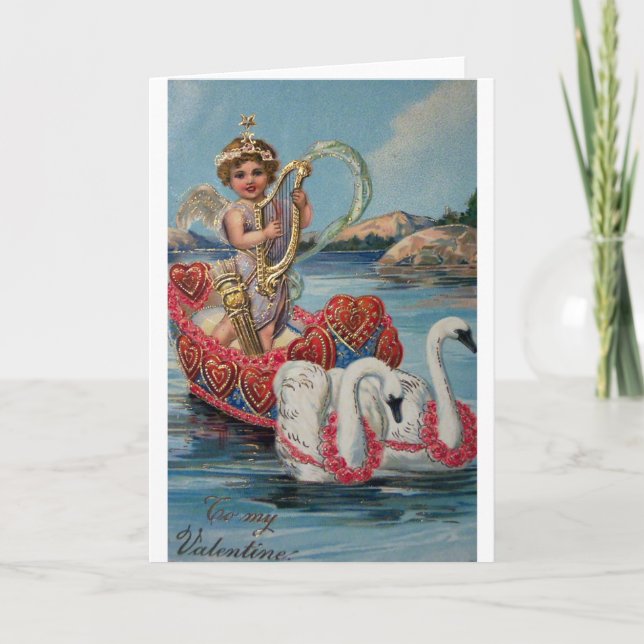 Reproducción de tarjetas de El día de San Valentín (Anverso)