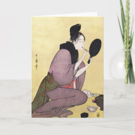 Reproducción de tarjetas de felicitación Arte japo