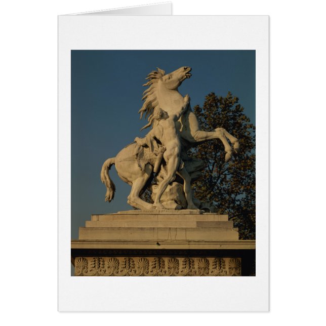 Reproducción de una del originall de dos "caballos (Frente)