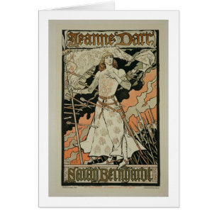 Reproducción de una publicidad de poster 'Joan of
