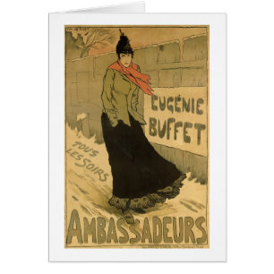 Reproducción piel de ante de Eugenie de una