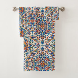 Reproducción turca persa de Iznik colorida pintada