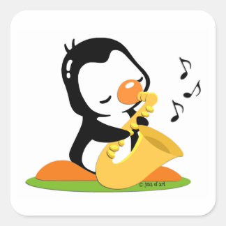 Reproducir Pegatina saxofón